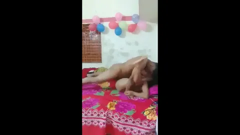 Birthday girl hardcore sex after party full nude rough fuck & creampie