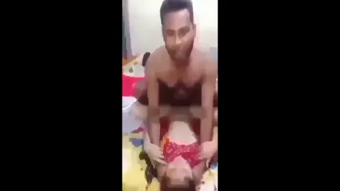 Bengali guy fucks cute girl on bed recorded by friend mms