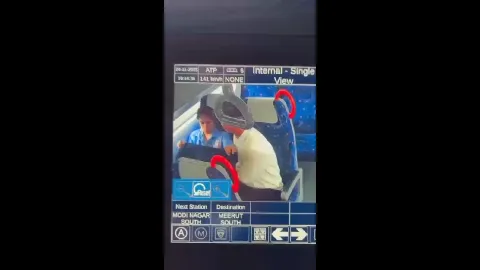 Meerut bus couple viral video open bus sex mms